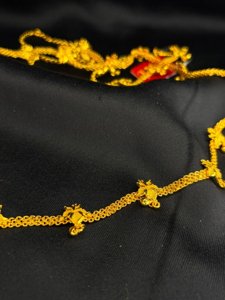 Star phool komor bandhani