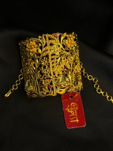 Fulpata bracelet mantasa (gold polish)