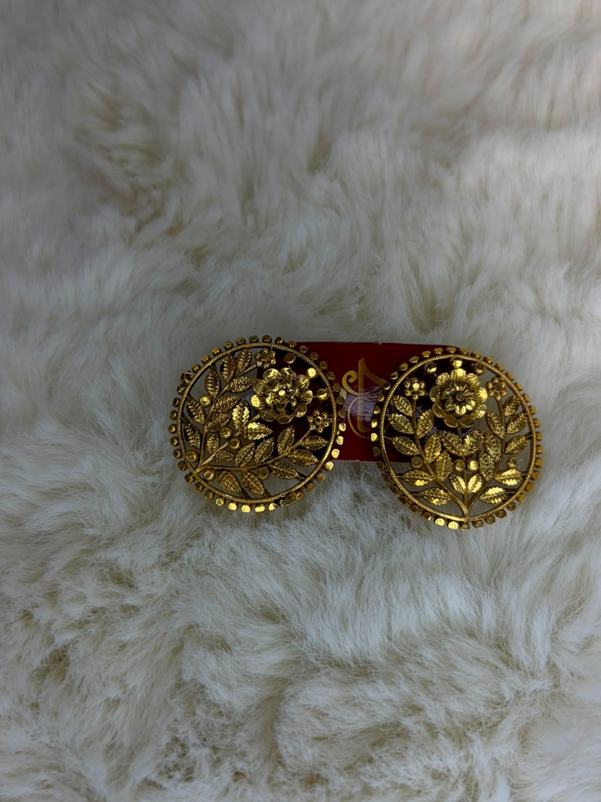 Flower Kanpasa (antique polish)