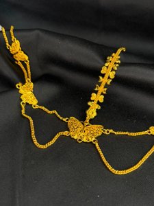 Butterfly two layer tiara tikli