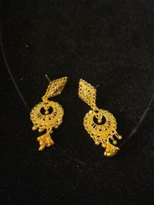 Barfi Round Small Earring