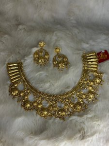 Kanbali antique necklace set