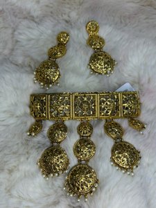 Kanbala choker(antique polish)