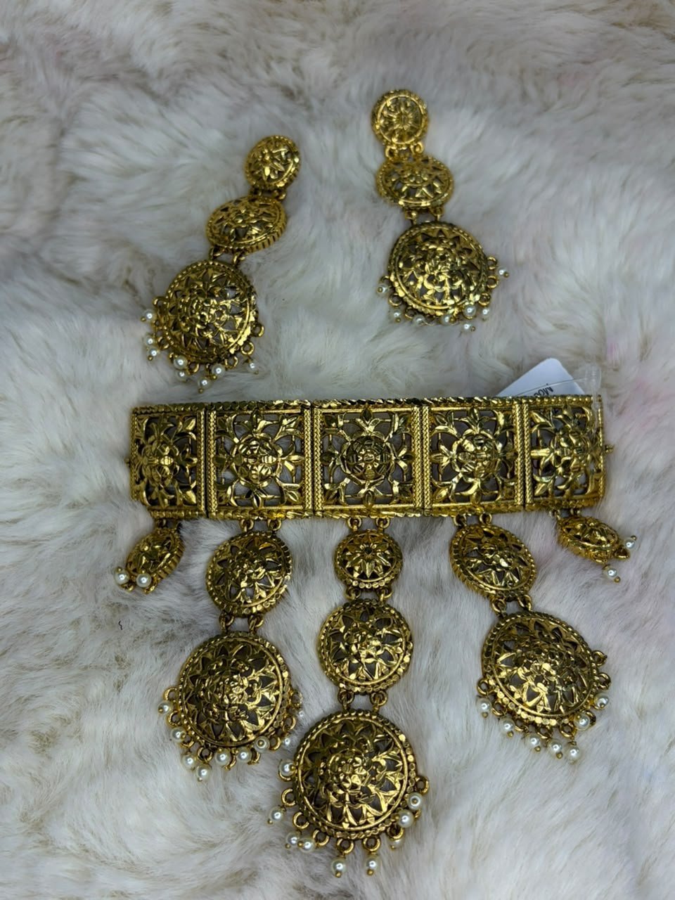 Kanbala choker(antique polish)