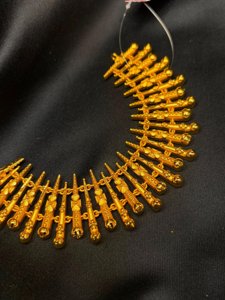 Multi-Drop Gold Necklace