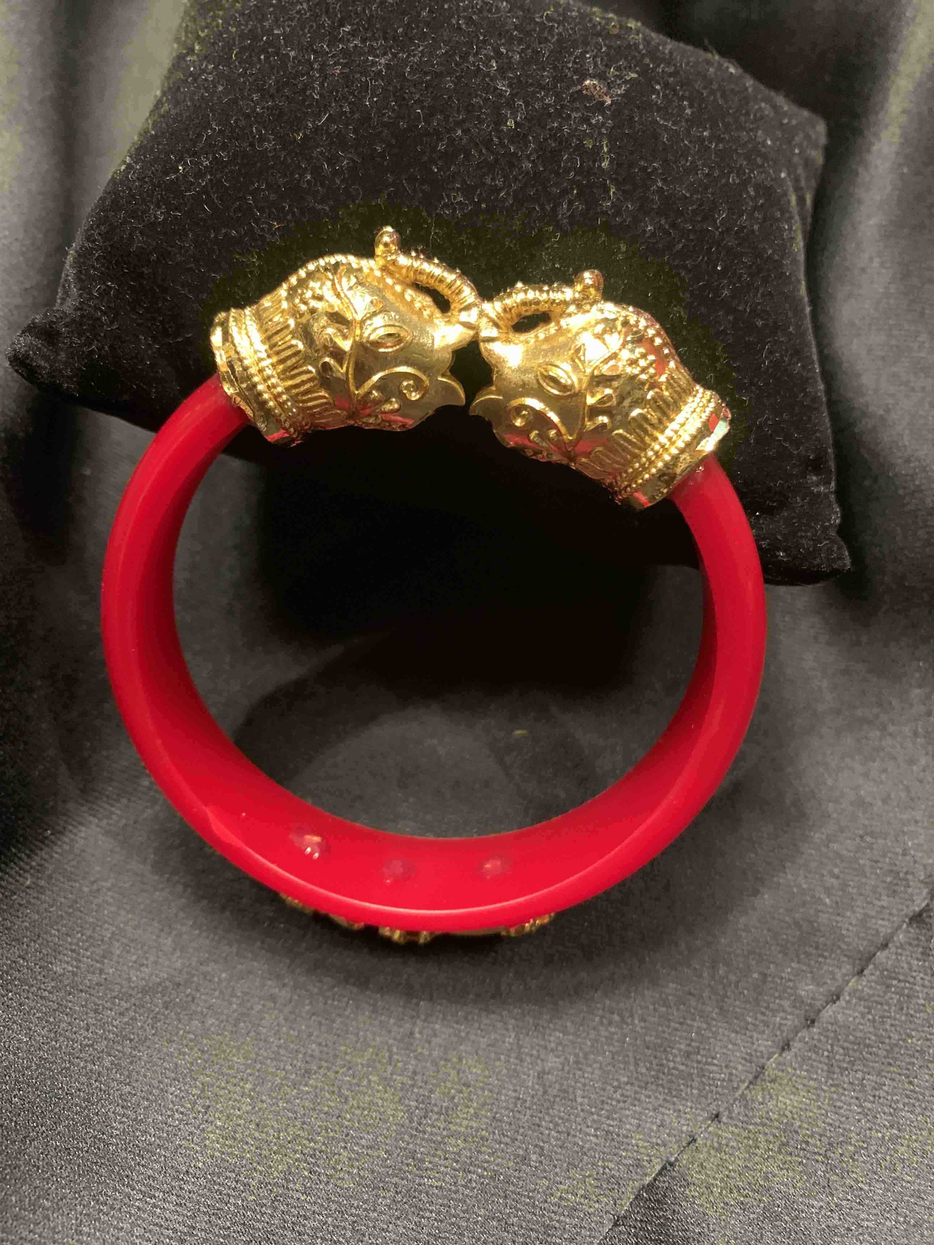 Hati Mukh Pola (Red)