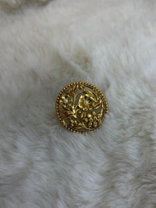 Ful leaf antique finger ring