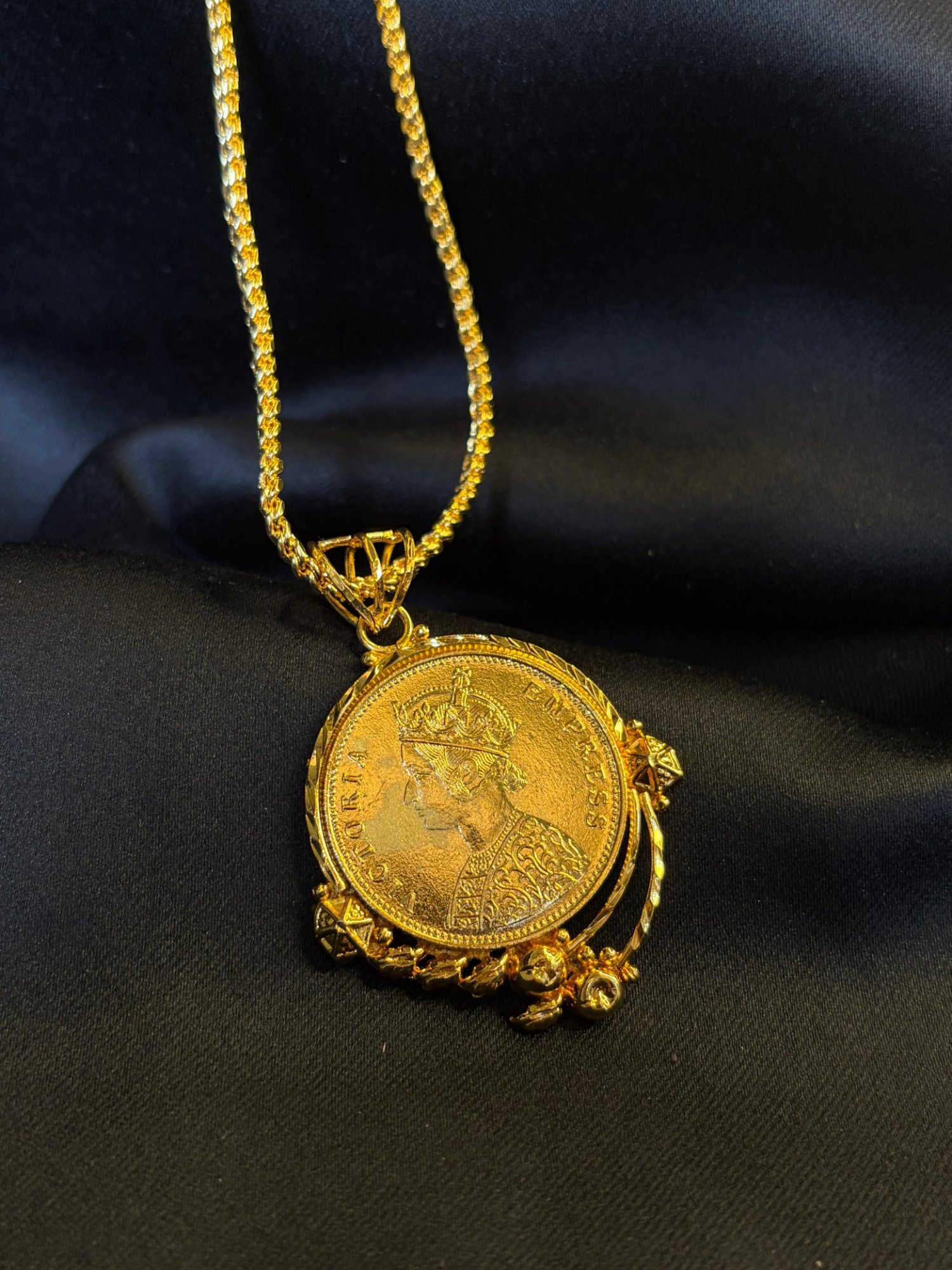 Gold Plated Gini Pendant