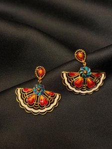 Minakari Morni Small Earring