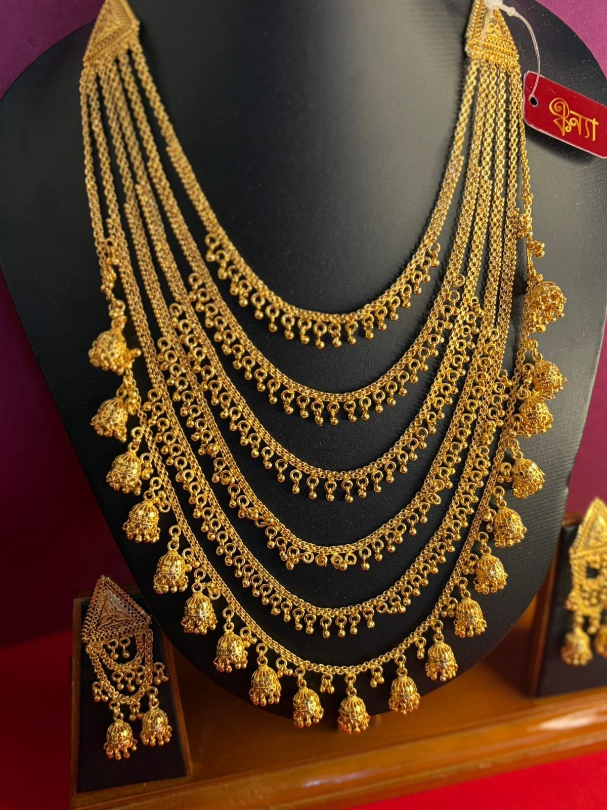 Six line lohori Necklace