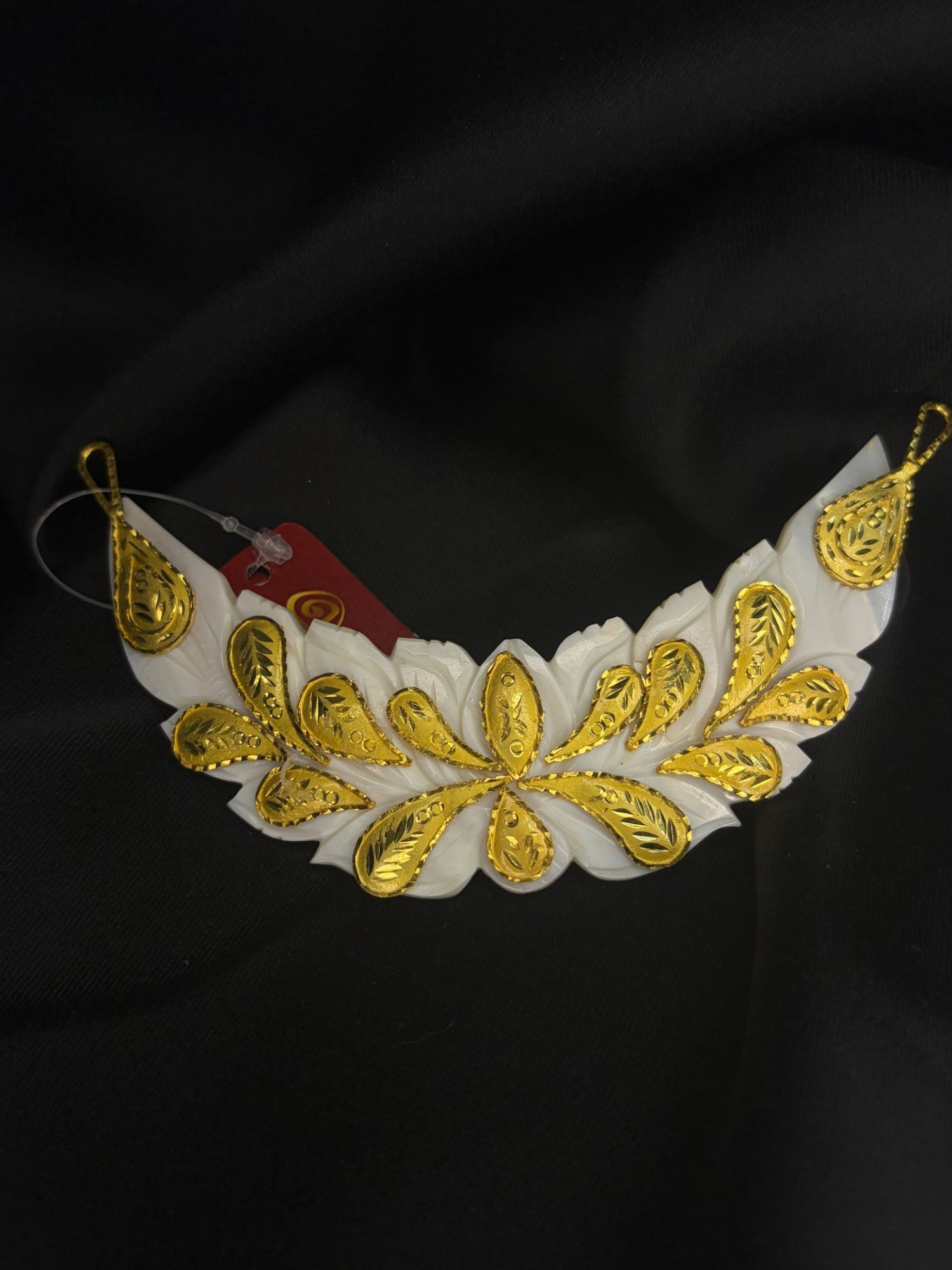 Lotus Sankha Necklace
