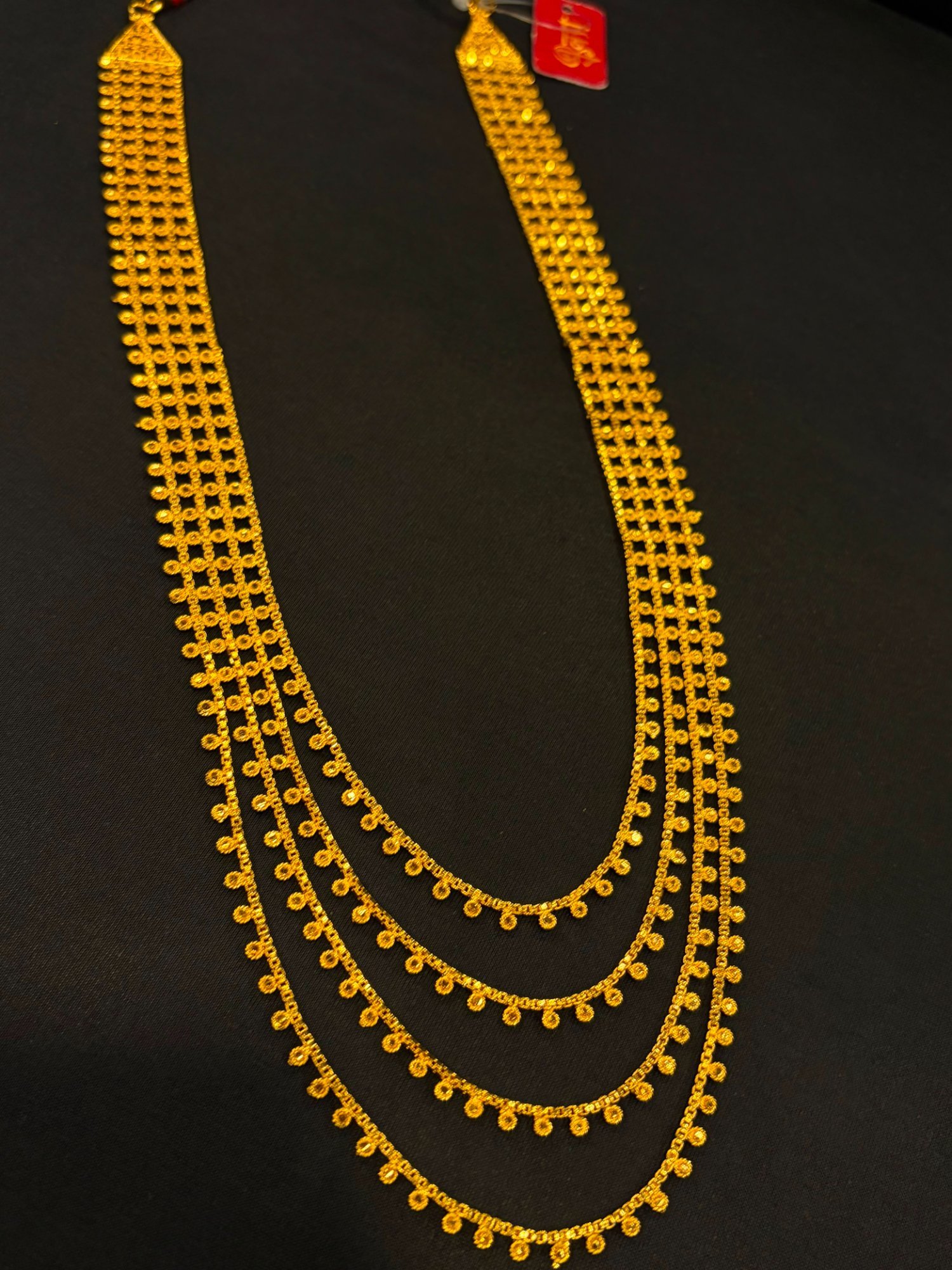 4 Layer Long Lohori (without Earring)