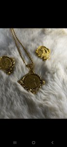 Antique designer gini pendant (small)