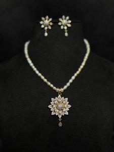 Pushpanjali Pearl Necklace set