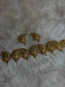 Aam kolka choker (Antique Polish)