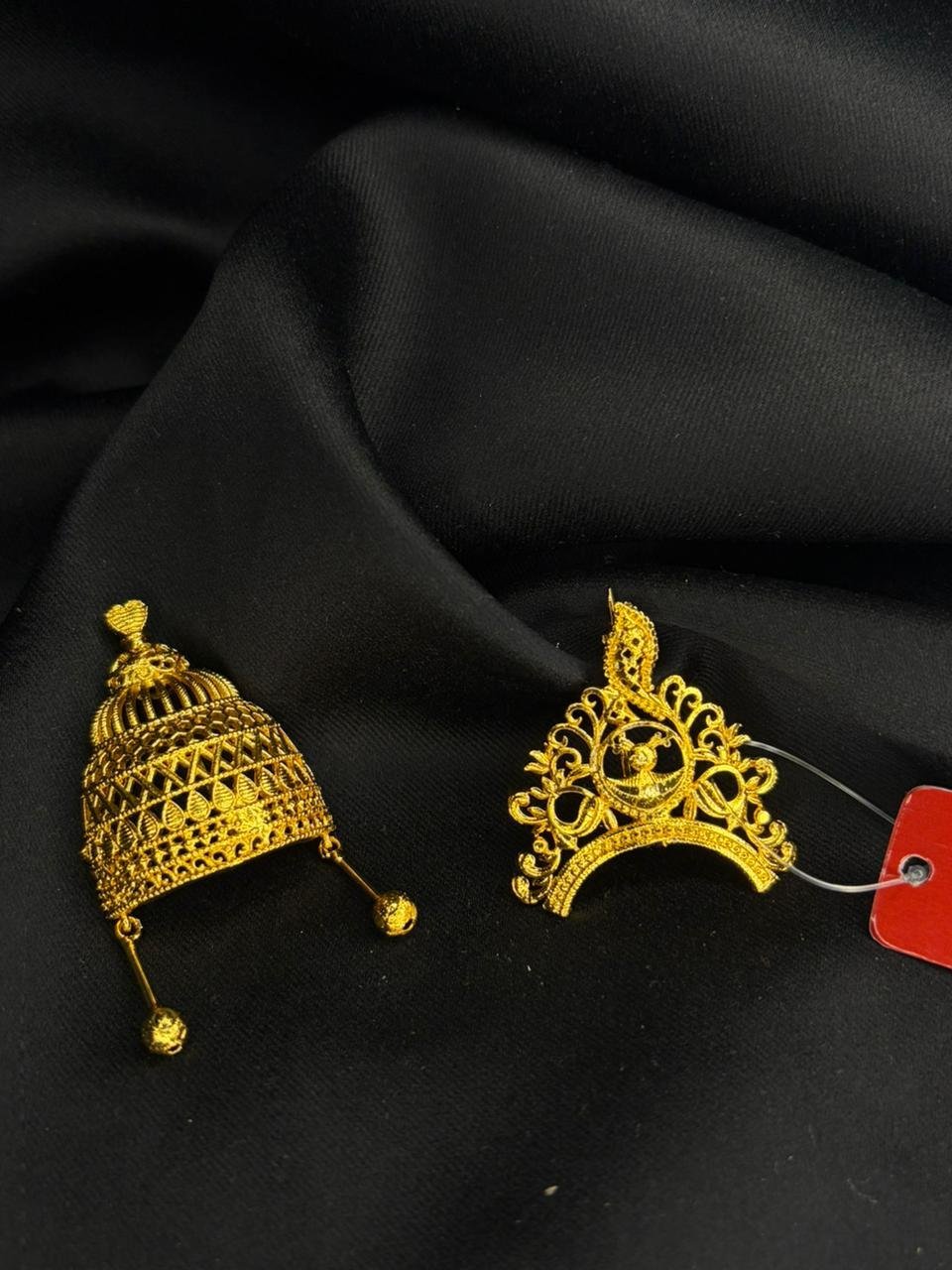 Topor & Mayur Mukut Brooch (combo)