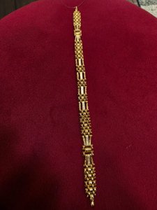 Box Pattern Designer Men's Bracelet