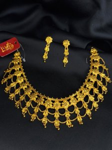 Flower Jhalor Necklace