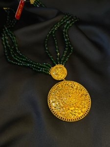 Pasha sitahar (green beads)