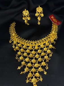 Flower aam kolka jhalor necklace