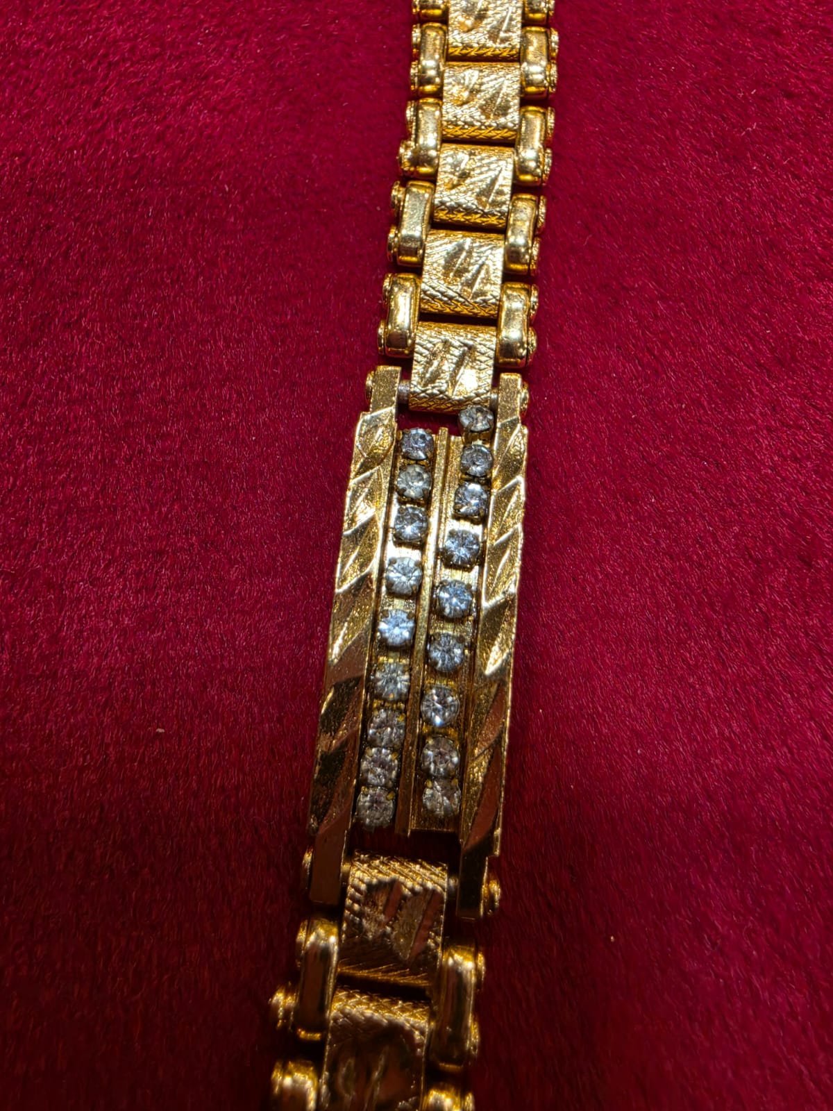 Stone Setting Men's Bracelet