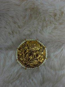 Pearl Tana Rose Brooch