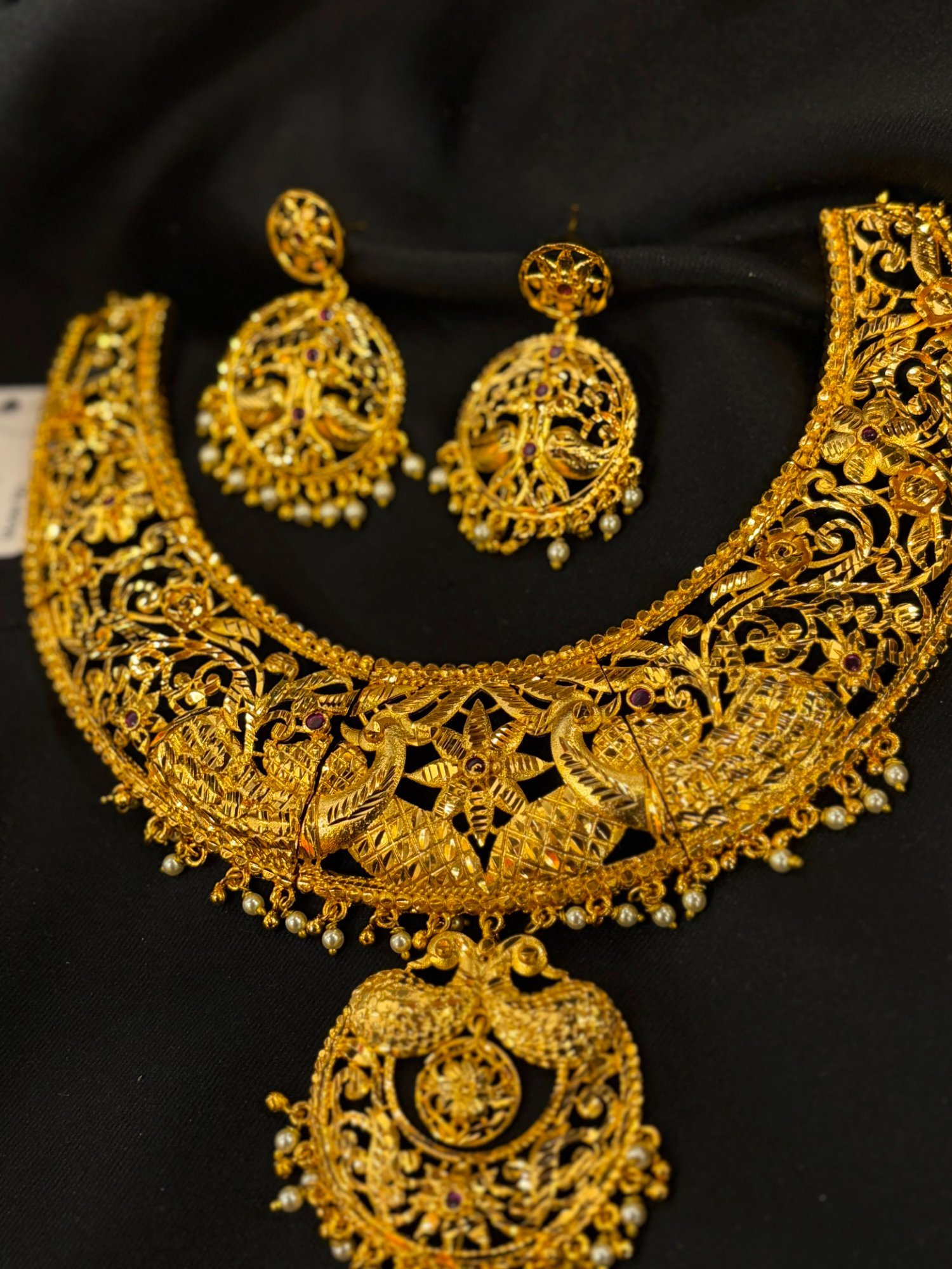 Mayur Mukh Bridal Necklace