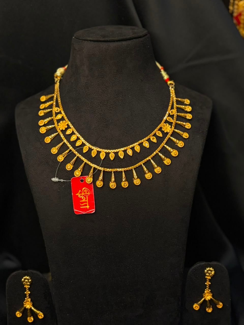 Double Jhalor Necklace set