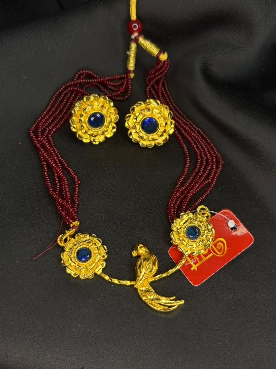 NeelVanya pakhi pendant