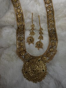 Rajkum Long Necklace (antique)