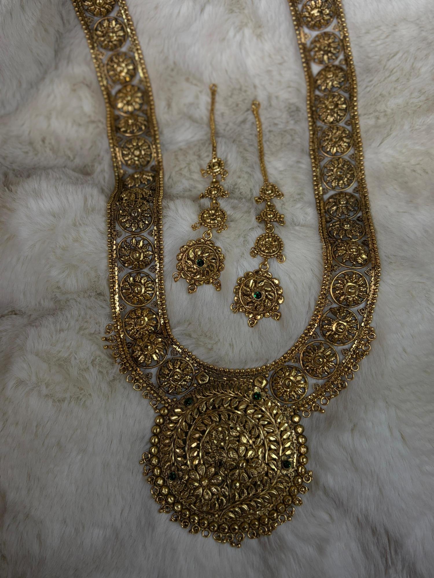 Rajkum Long Necklace (antique)