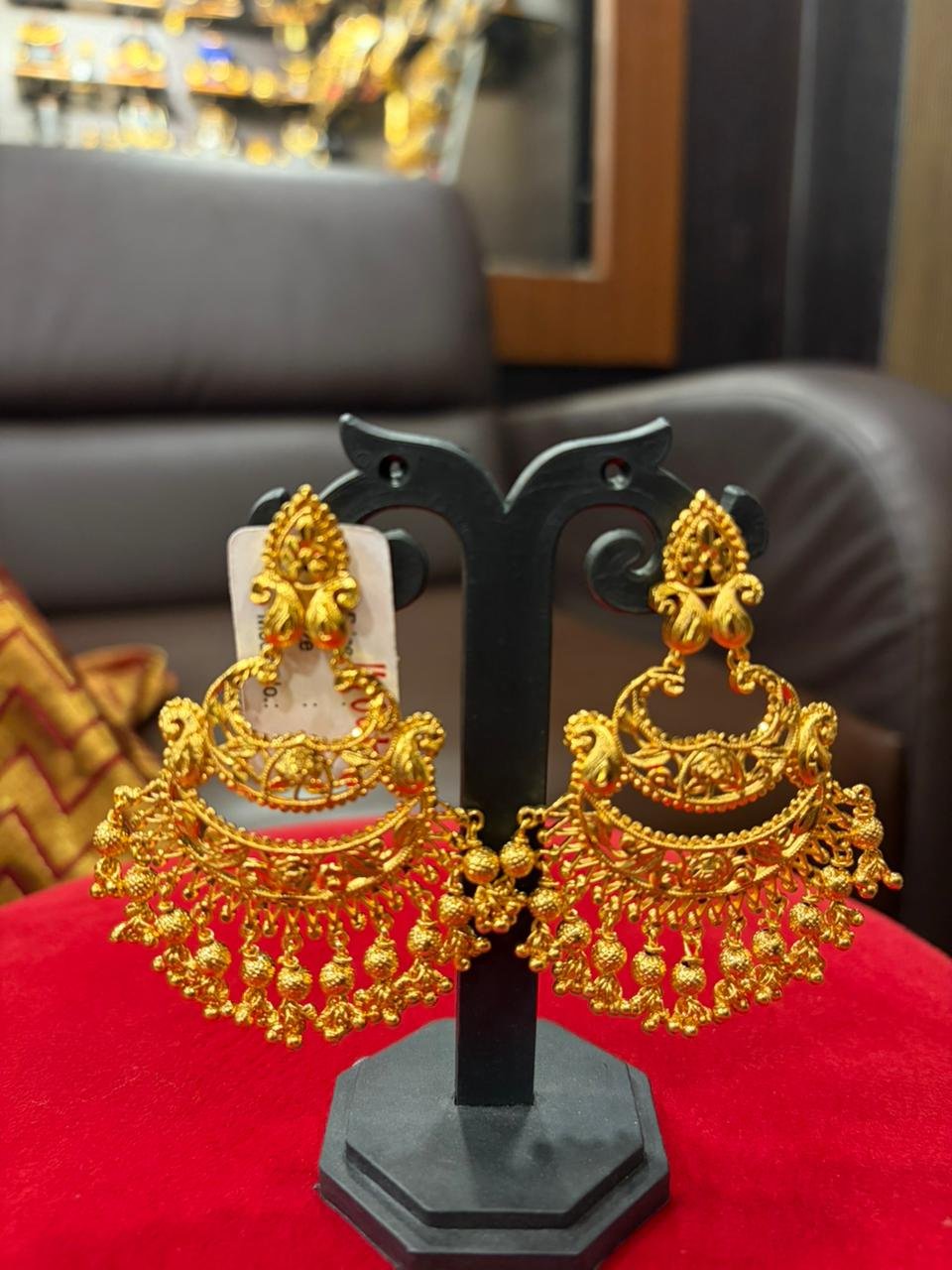 Golden jhalor Earrings