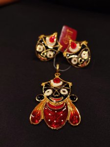 Odisha Heritage Jagannath Pendant Set