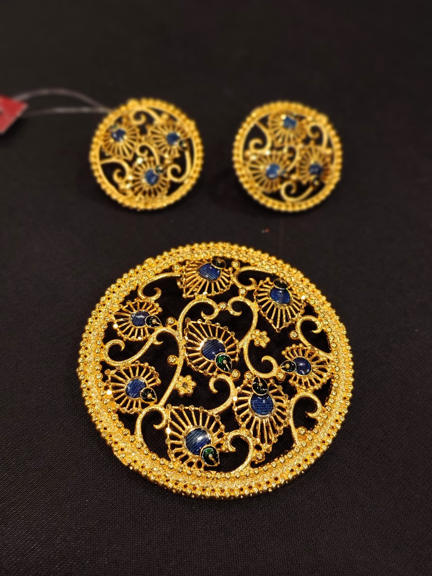 Blue Royale Pendant Set