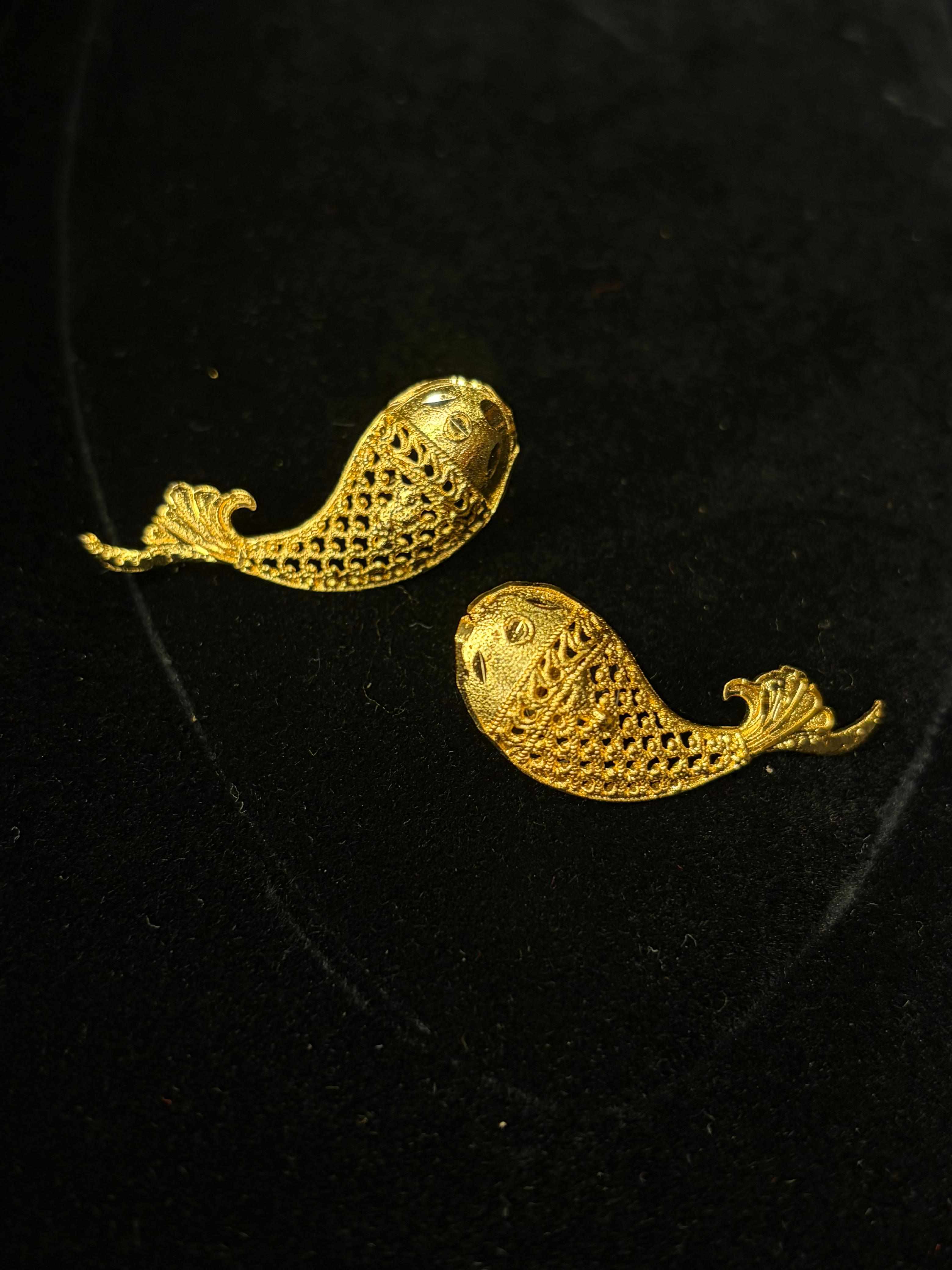 Fish earring