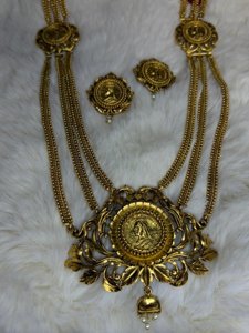 Gini leaf chain lohori (antique)