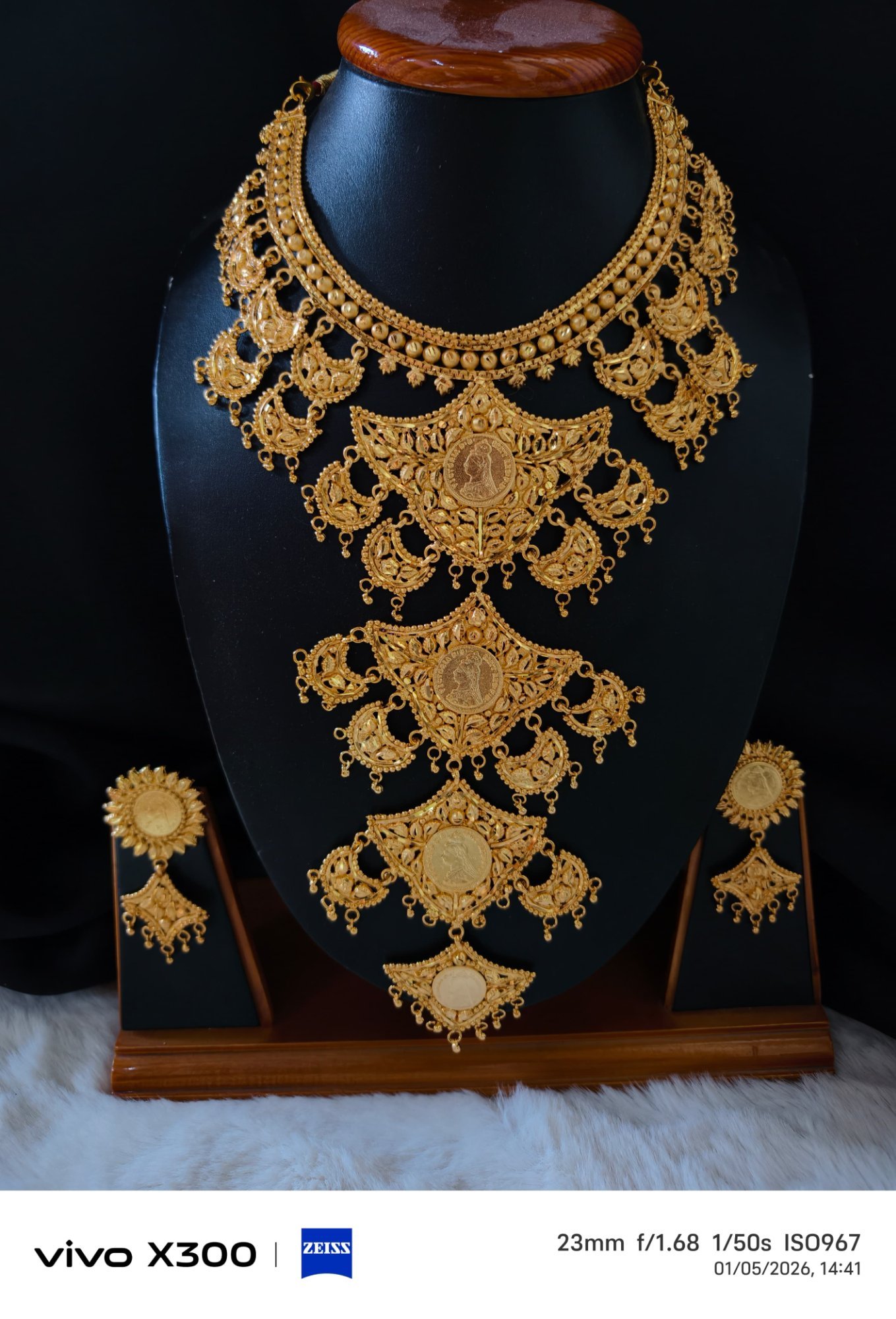 Gini Long Bridal Necklace