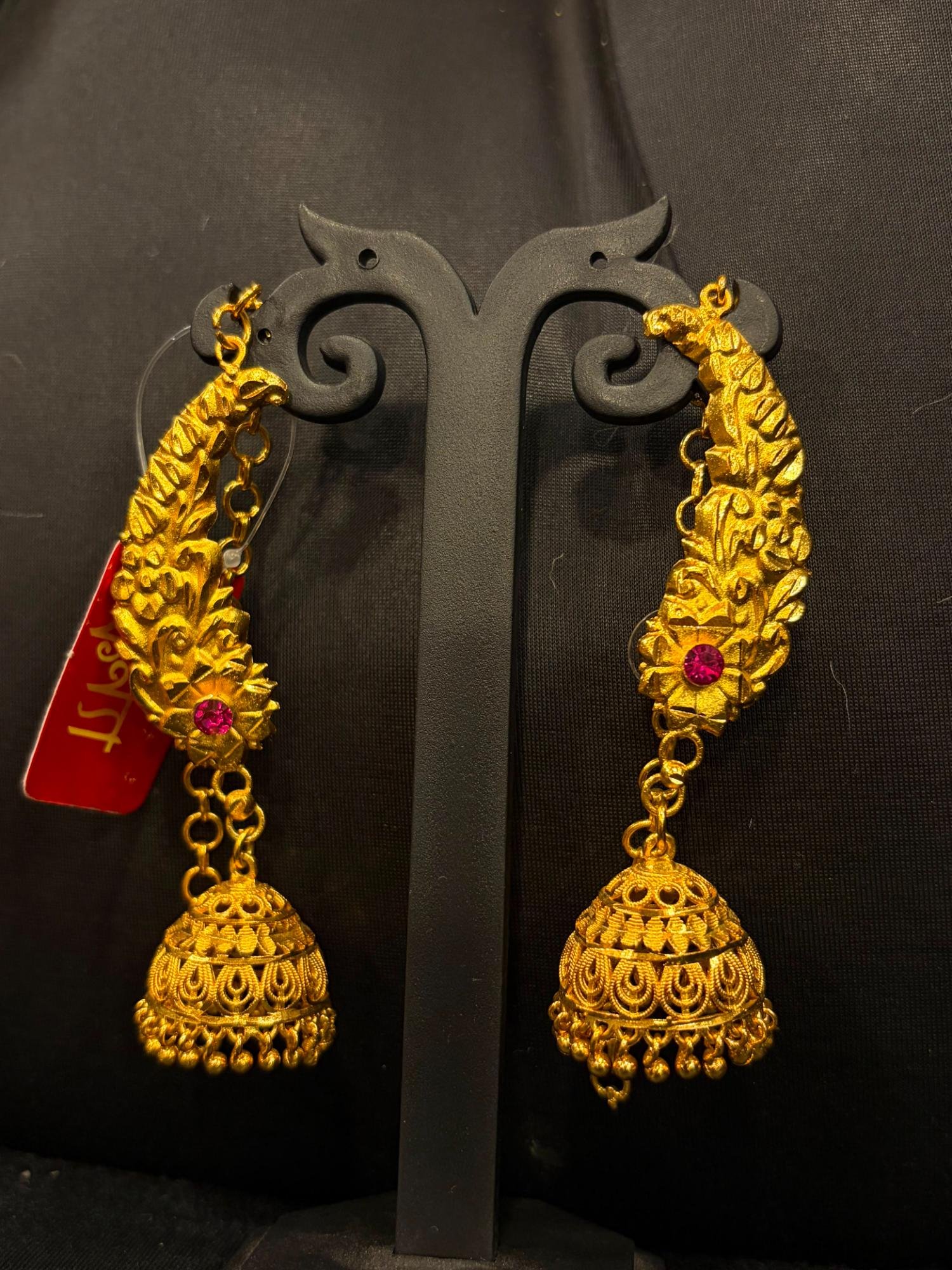 Shabeki Stone Setting Full Earring