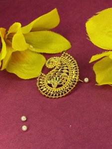 Aam kolka brooch