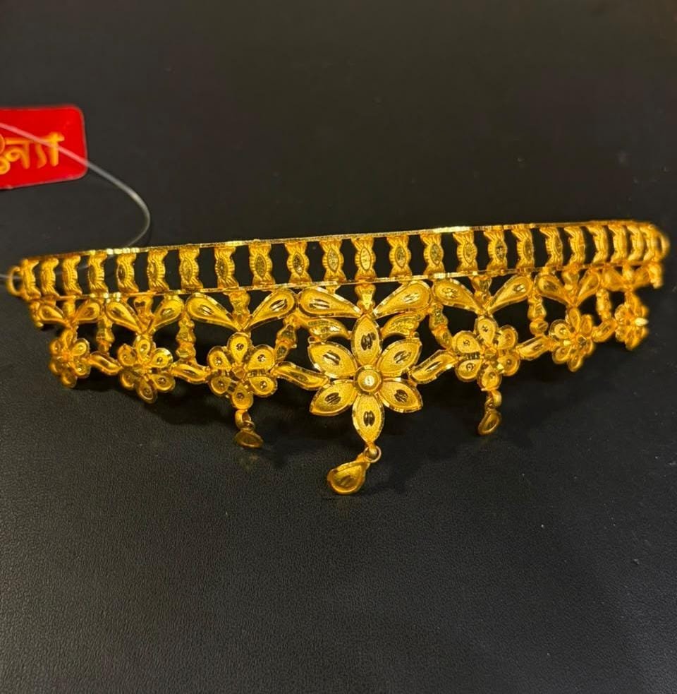 Designer Floral Choker