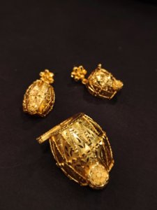 Dhol Pendant Set