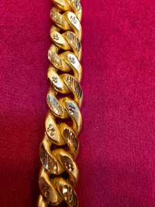 Thick Matt Chain Men's Bracelet