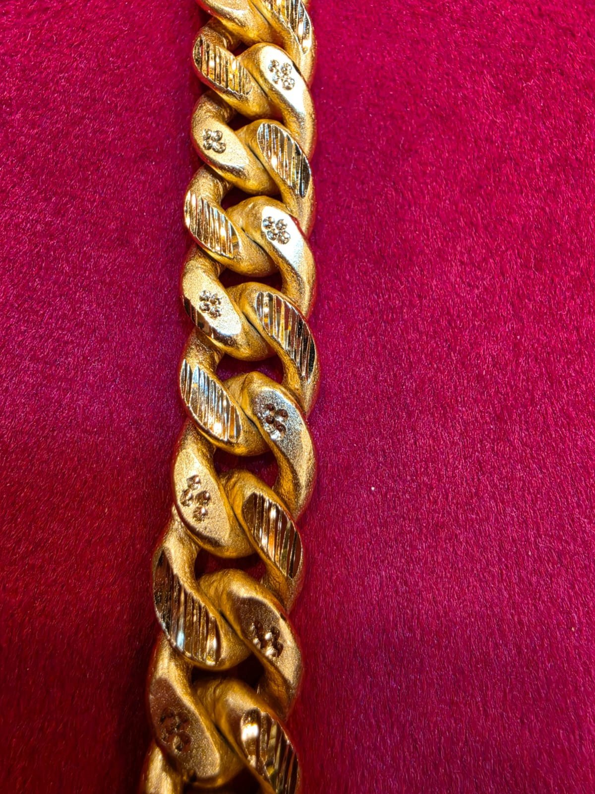 Thick Matt Chain Men's Bracelet