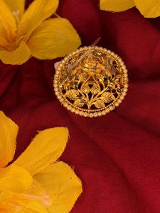 Pearl tana fingerring