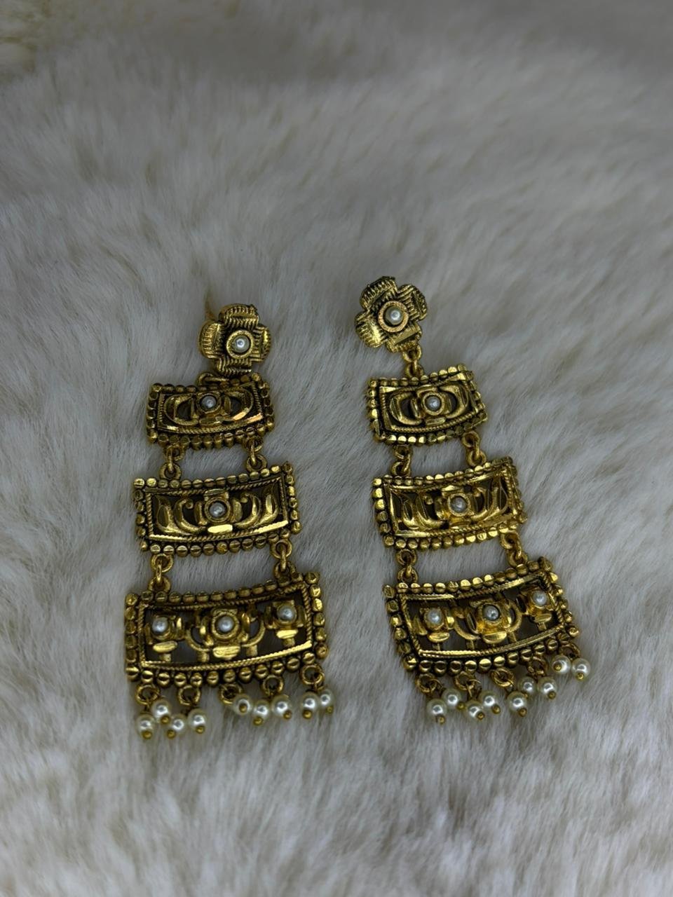 Royal layered kanbala (antique polish)