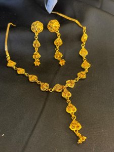 Heart line Necklace