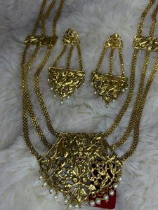 Lotus chain lohori(antique polish)