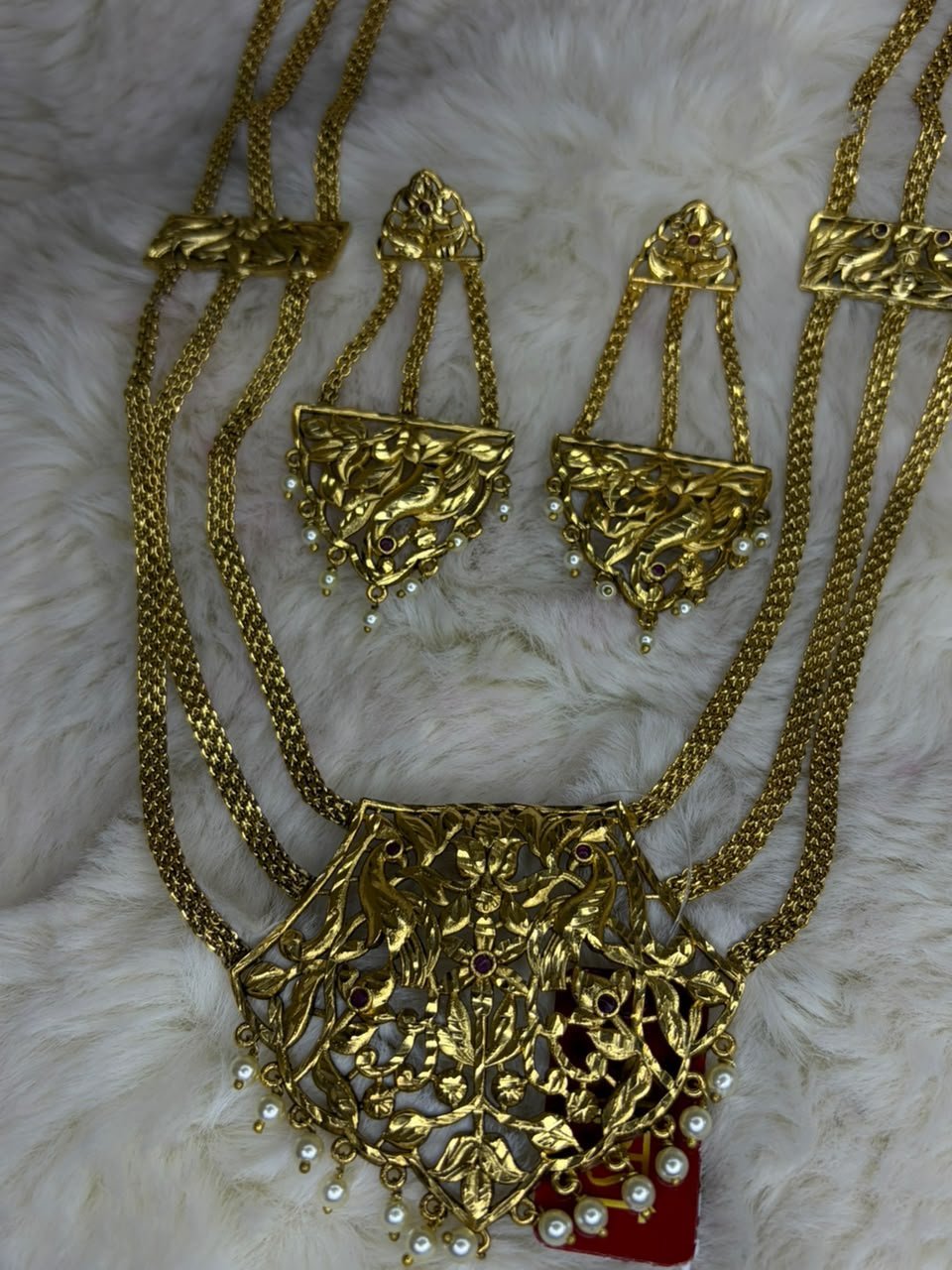 Lotus chain lohori(antique polish)