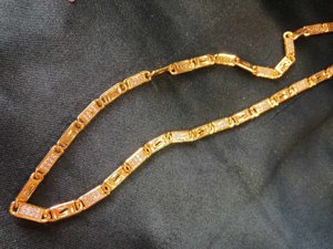 Stone Setting Biscuit Chain