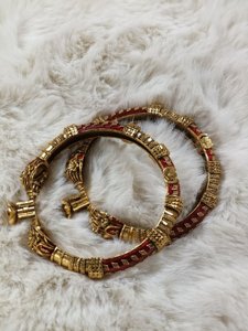 Maroon mina bala (antique polish)